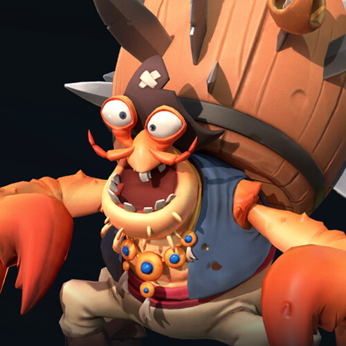 ArtStation - Crash Bandicoot 4 Fan Art - Pirate Crab