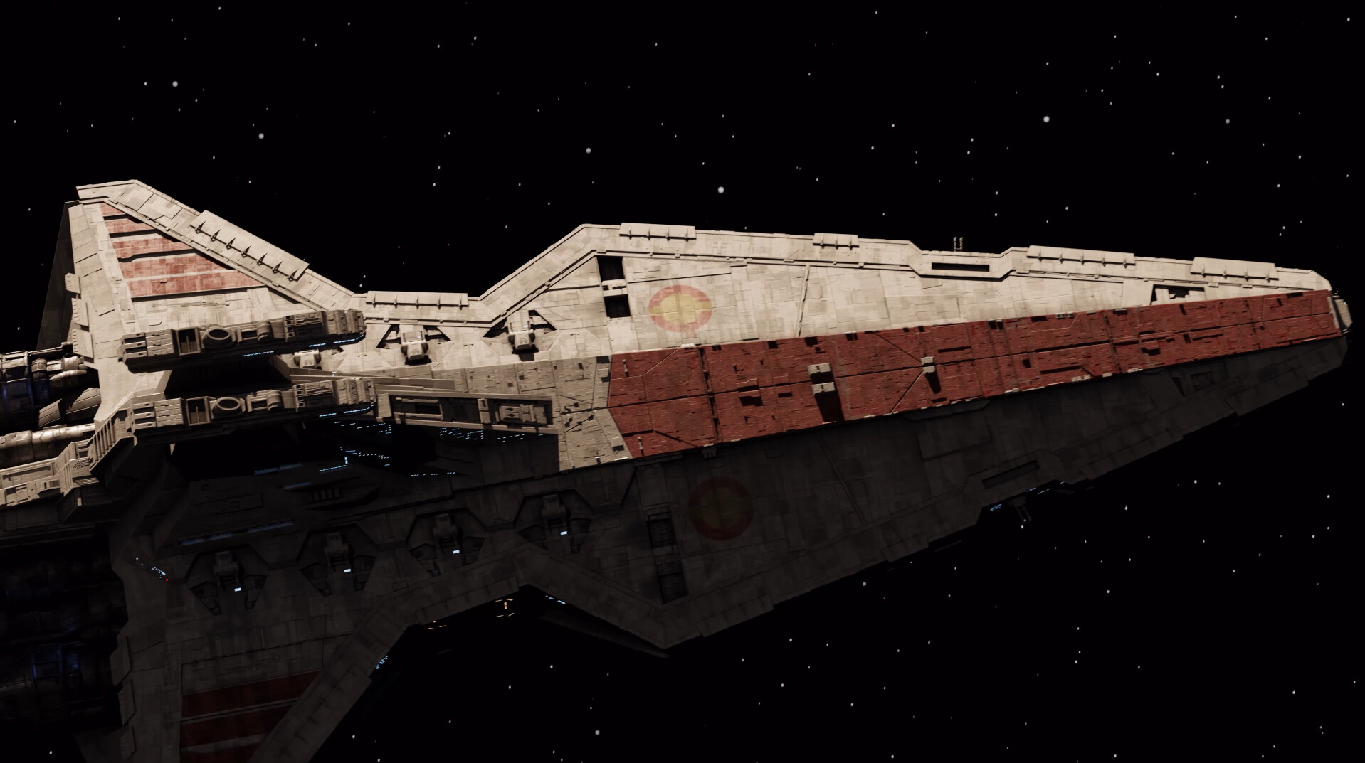 Artstation Venator Class Star Destroyer Test