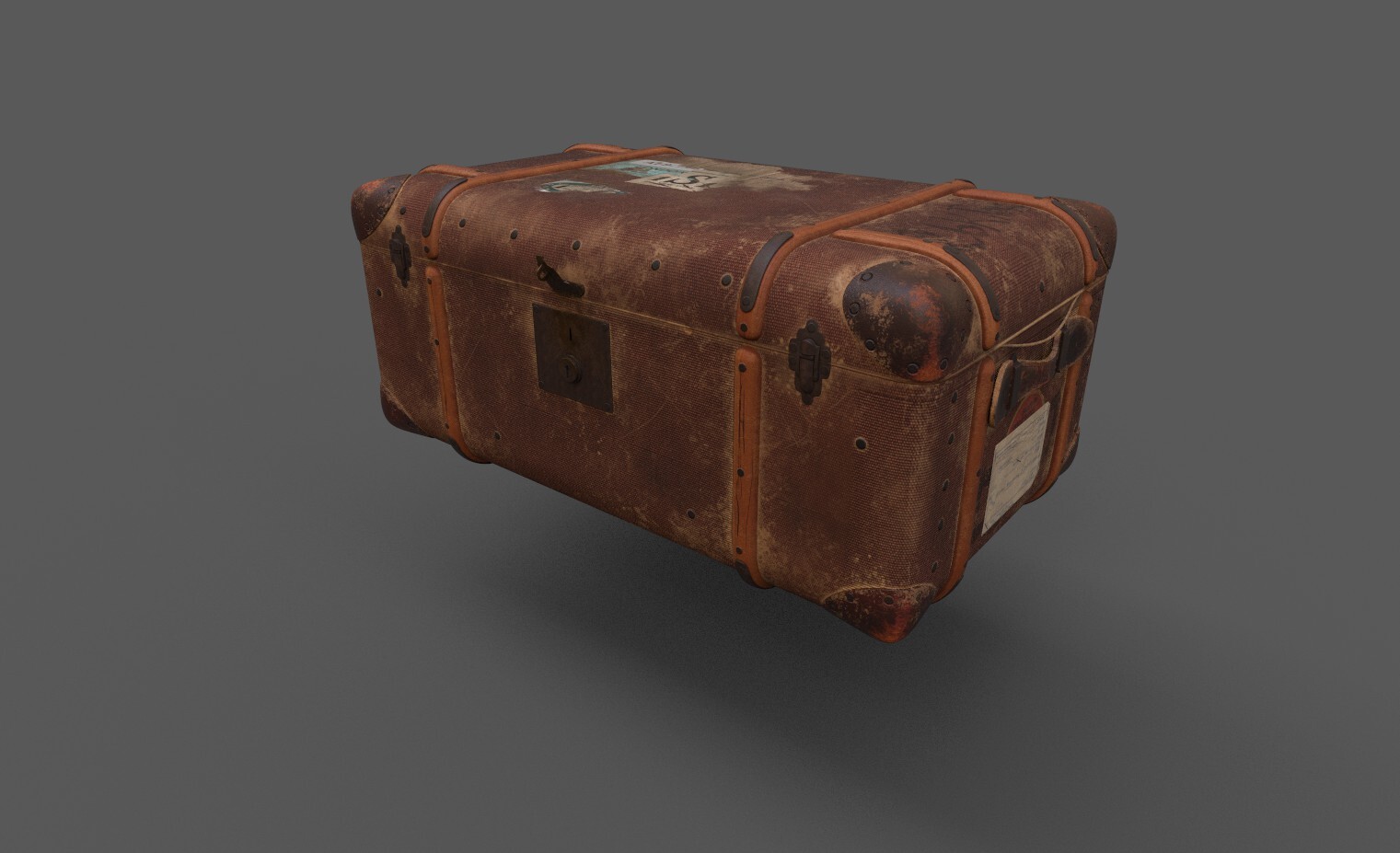 ArtStation - Vintage Steamer Trunk