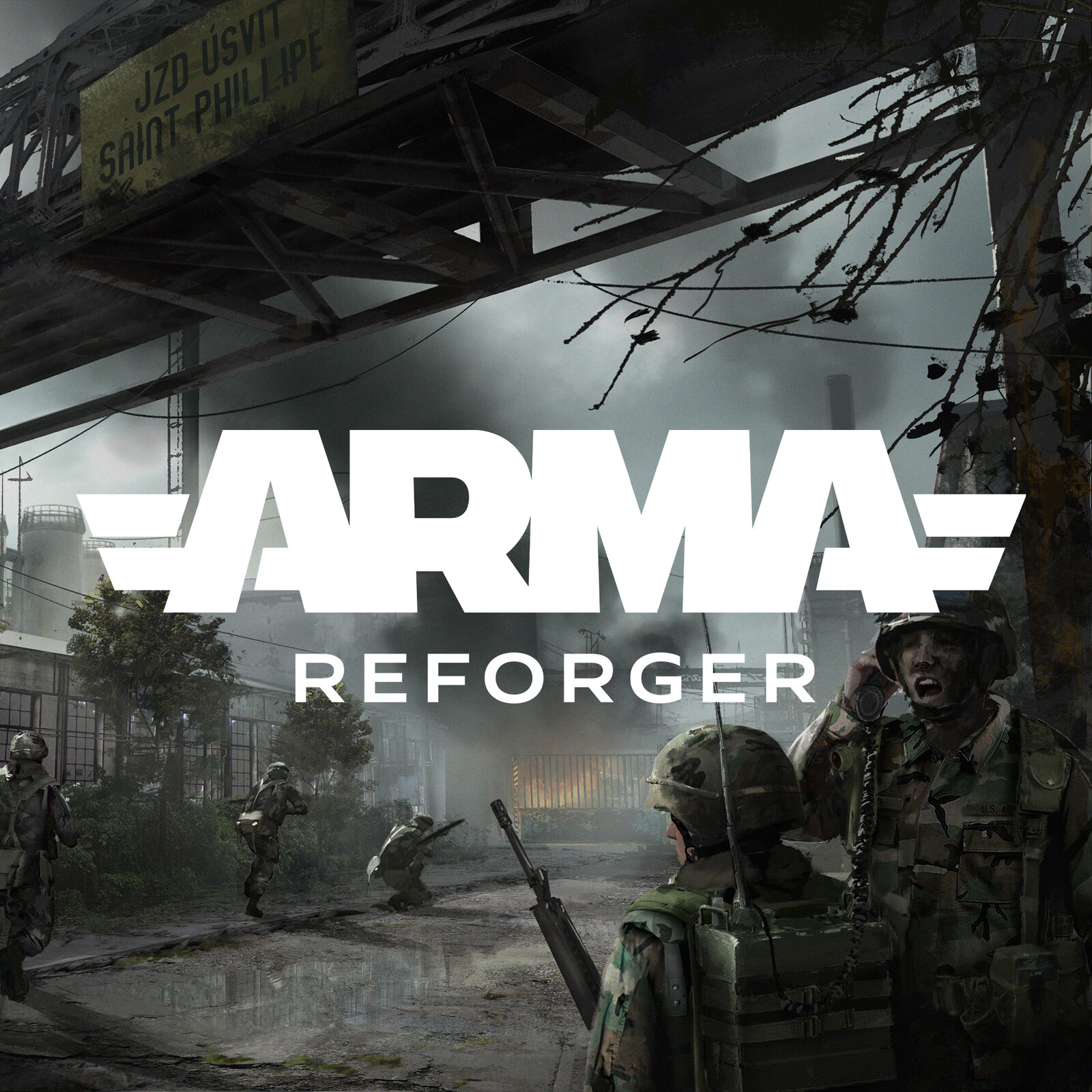 ARMA REFORGER - campaign scene - factory