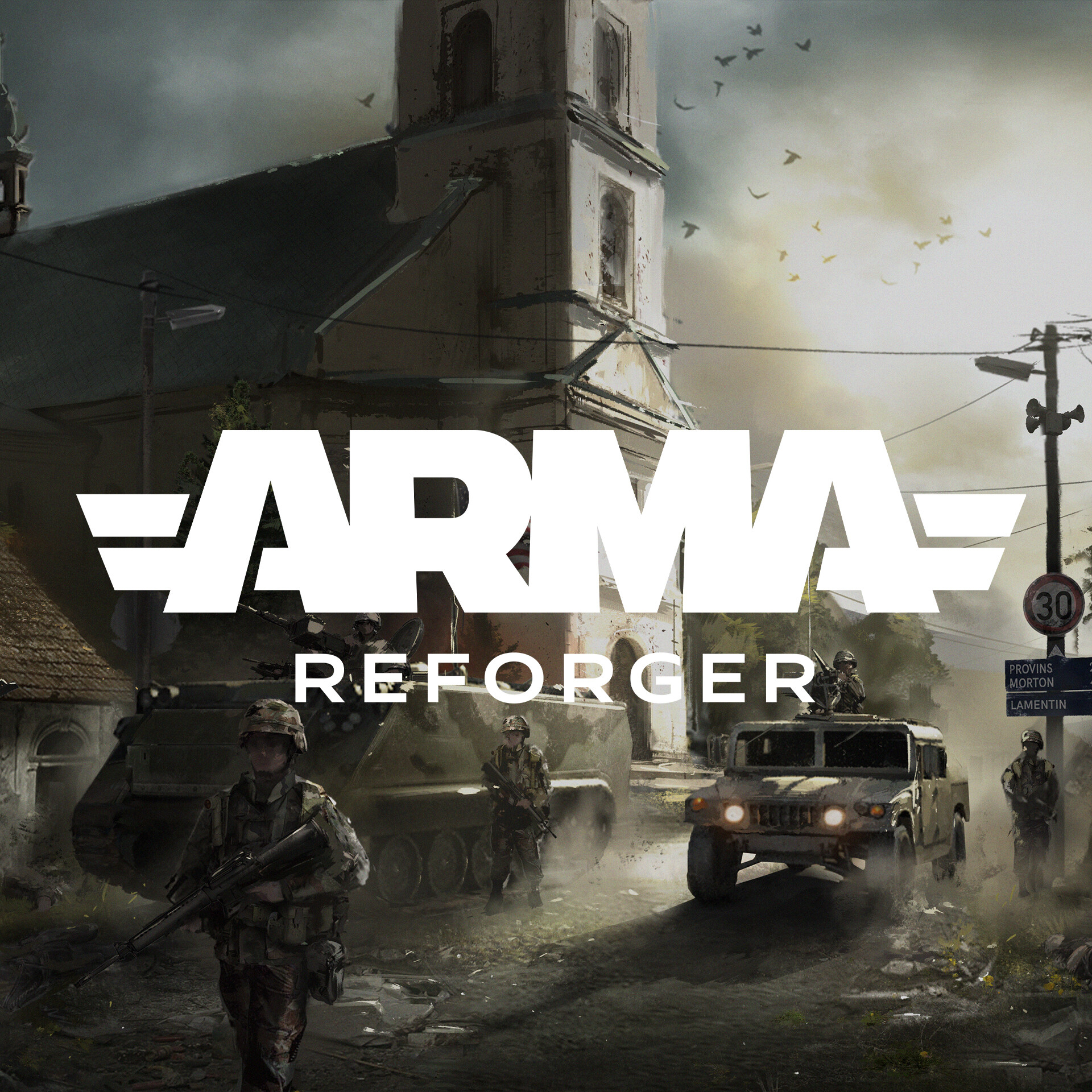 ArtStation - ARMA REFORGER - Campaign Scene - Village