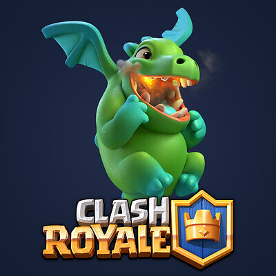 Clash Royale Baby Dragon