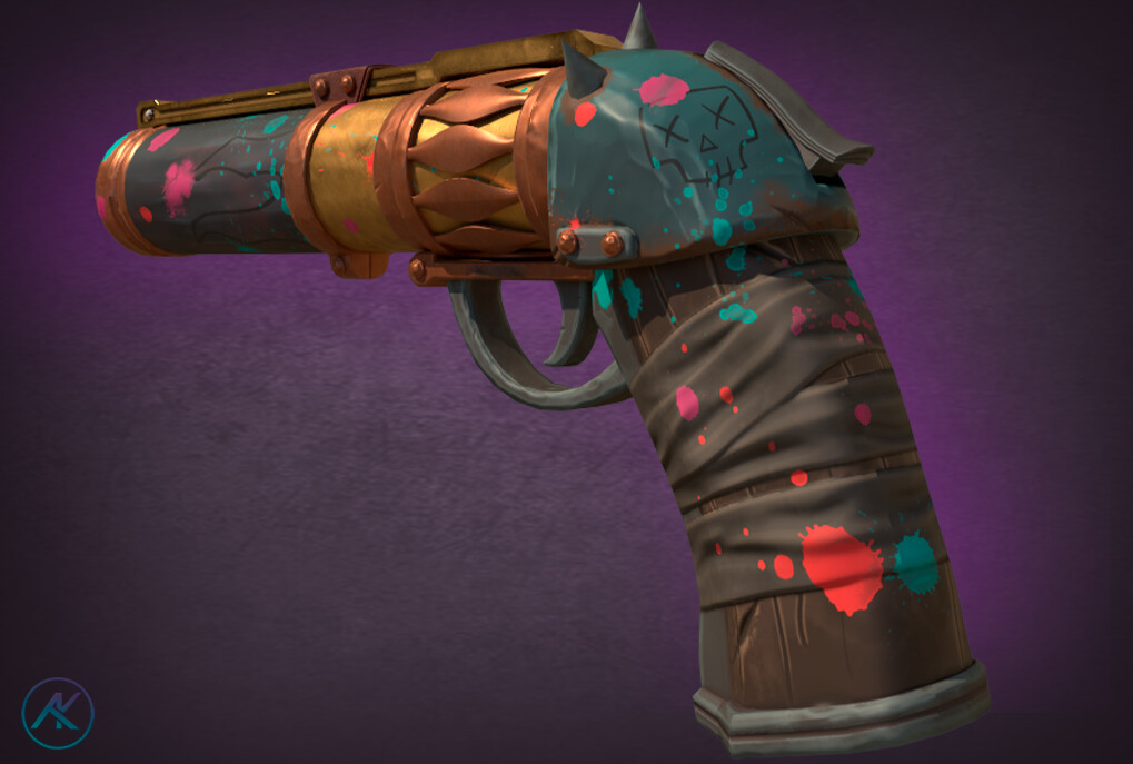 ArtStation - Jinx's pistol