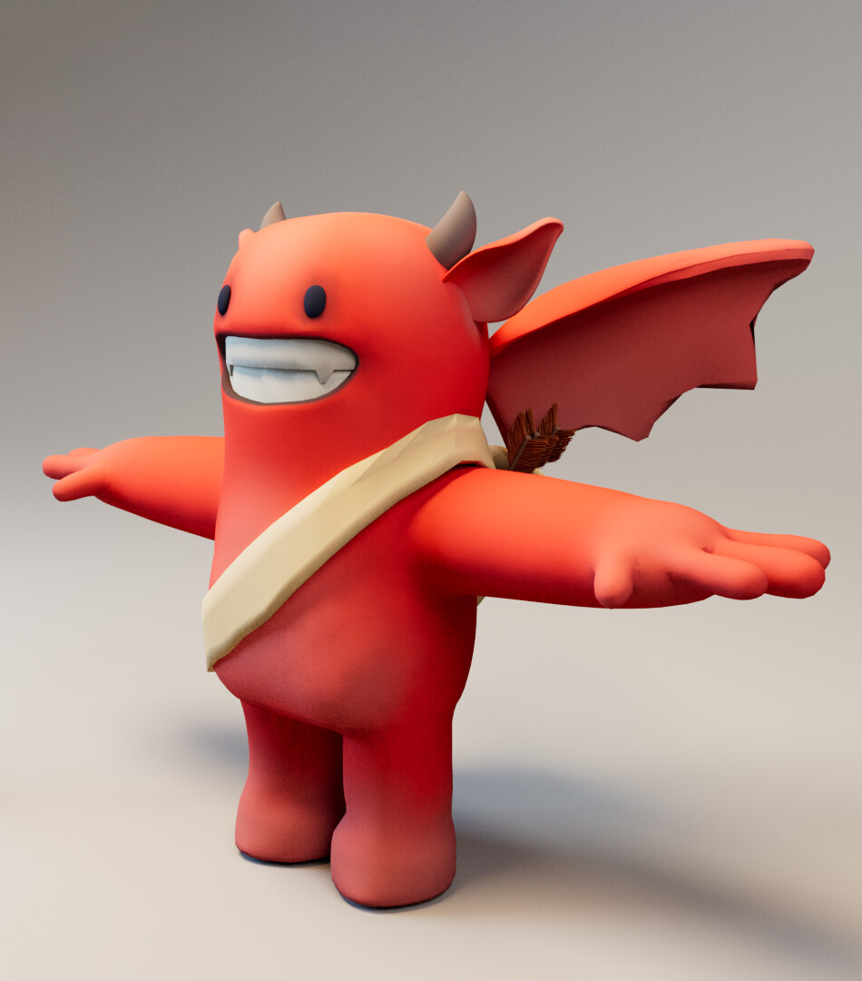 ArtStation - Cupid Red WIP