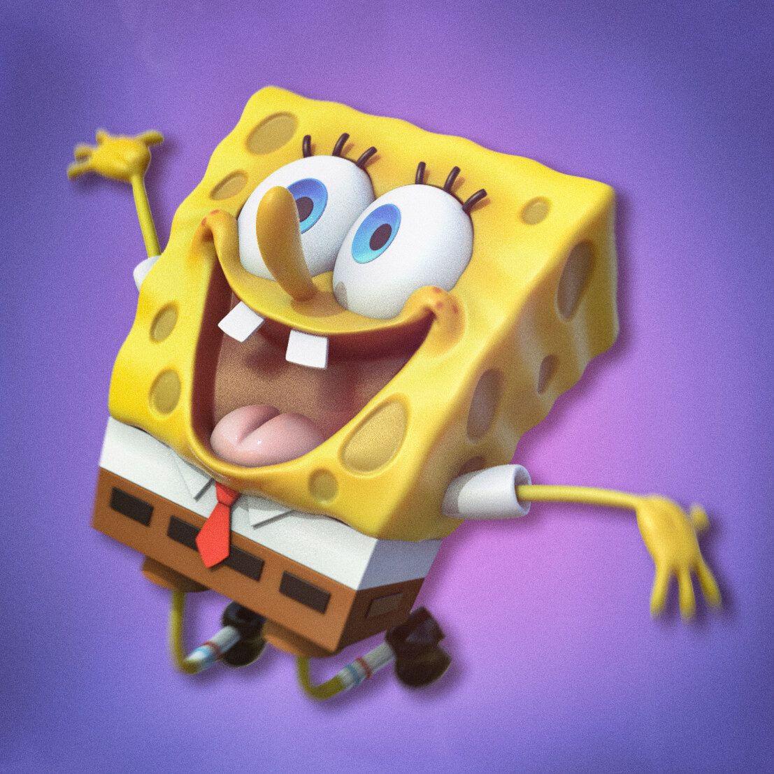 ArtStation Spongebob Jump