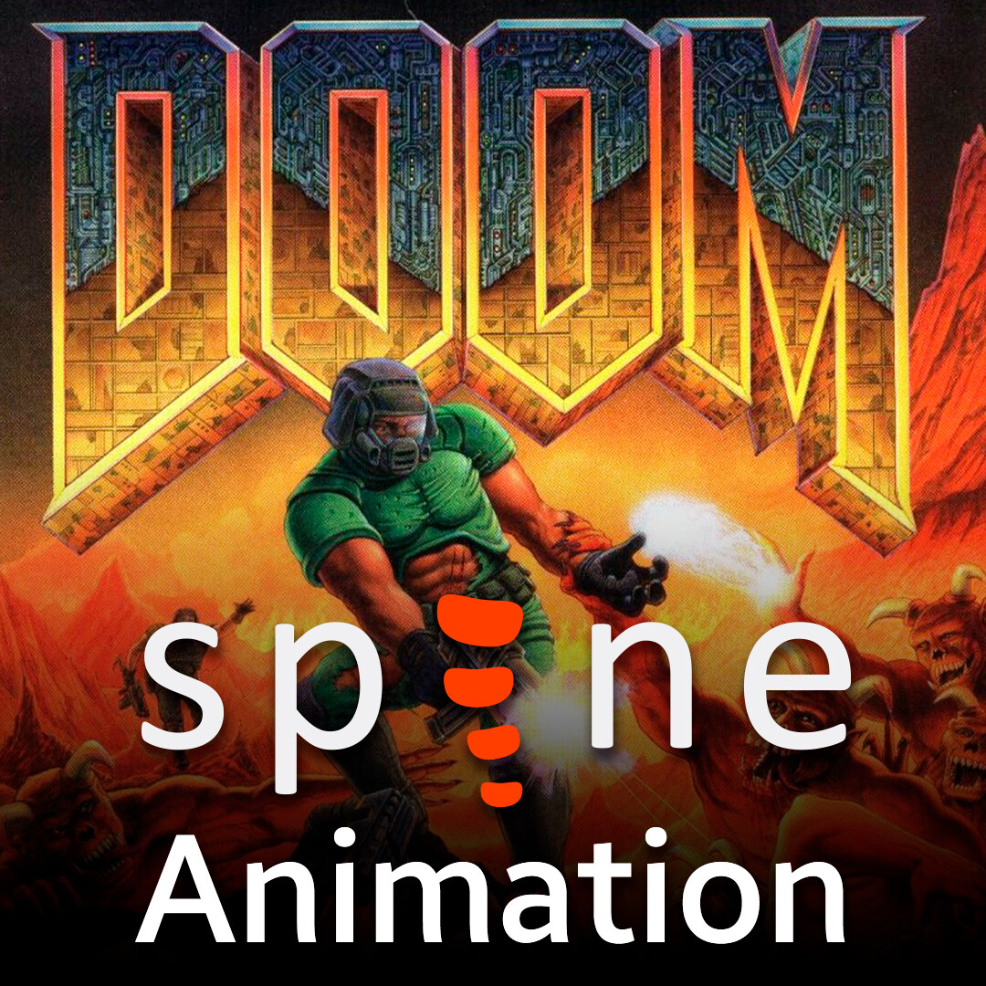 Doom Cover Art Spine Animation