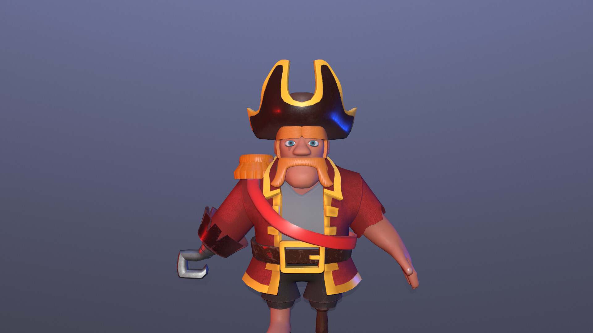 ArtStation - Pirate King - Clash of Clans