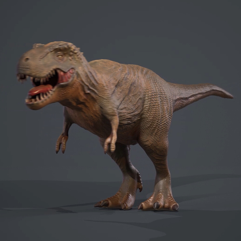 ArtStation - T-REX 3D Modeling