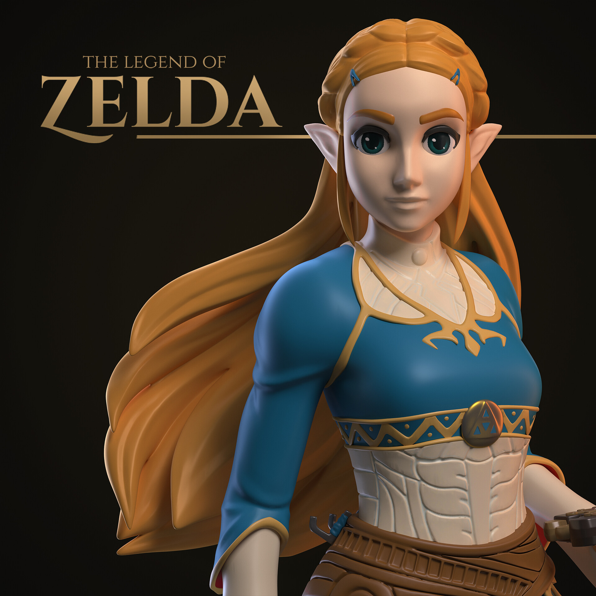 ArtStation - Zelda Sculpt