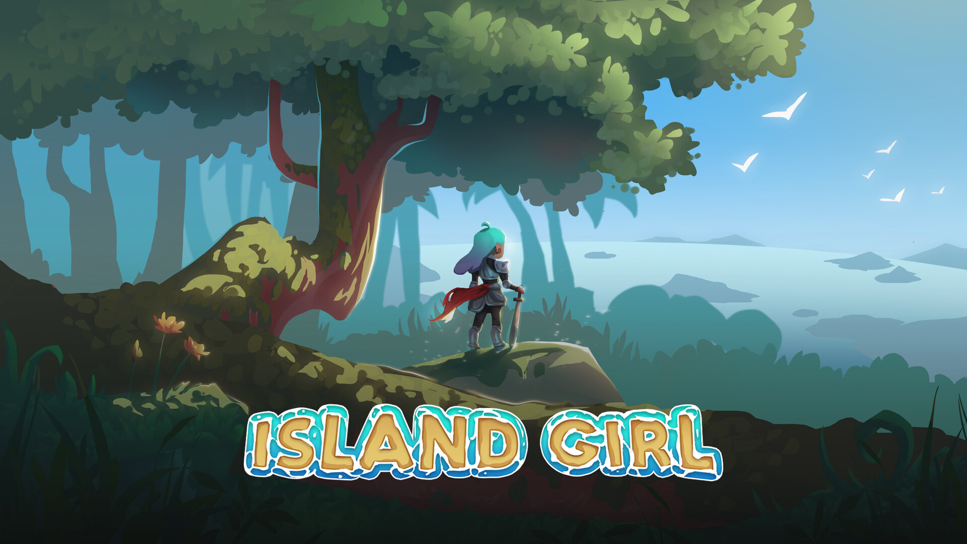 ArtStation Island Girl