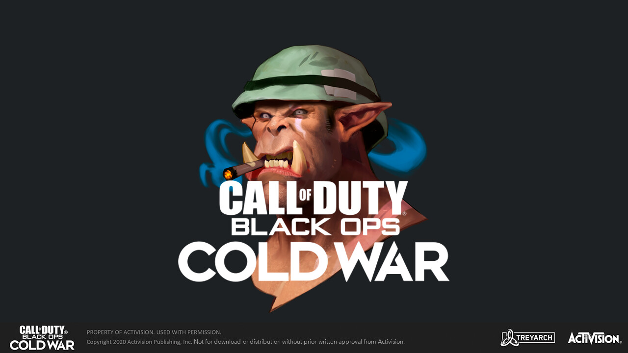 ArtStation Call of Duty Black Ops Cold War Stickers & Emblems