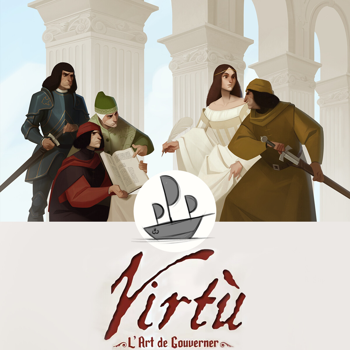 ArtStation Virtù Board Game pt.2