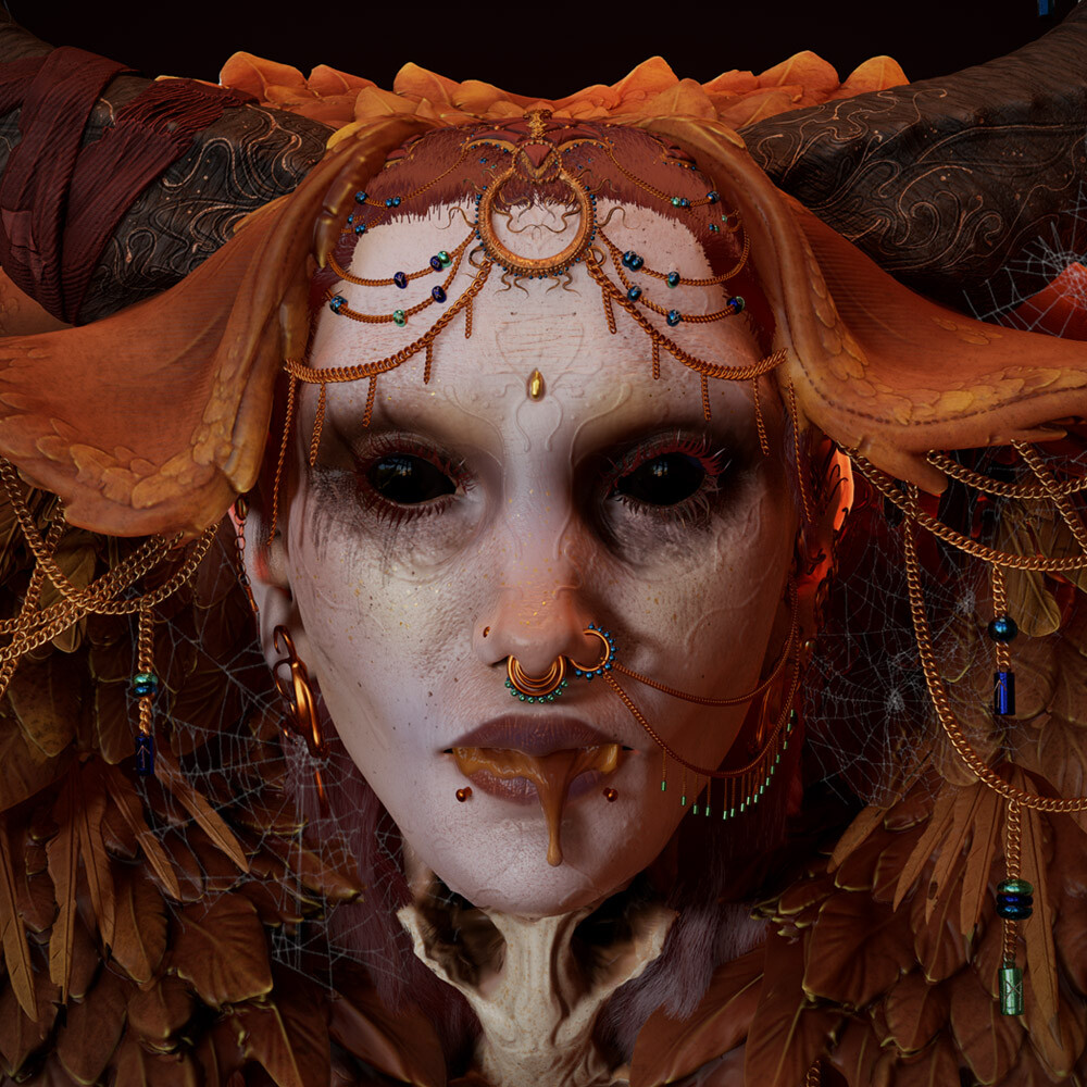 ArtStation - Seelie of the decaying Autumn