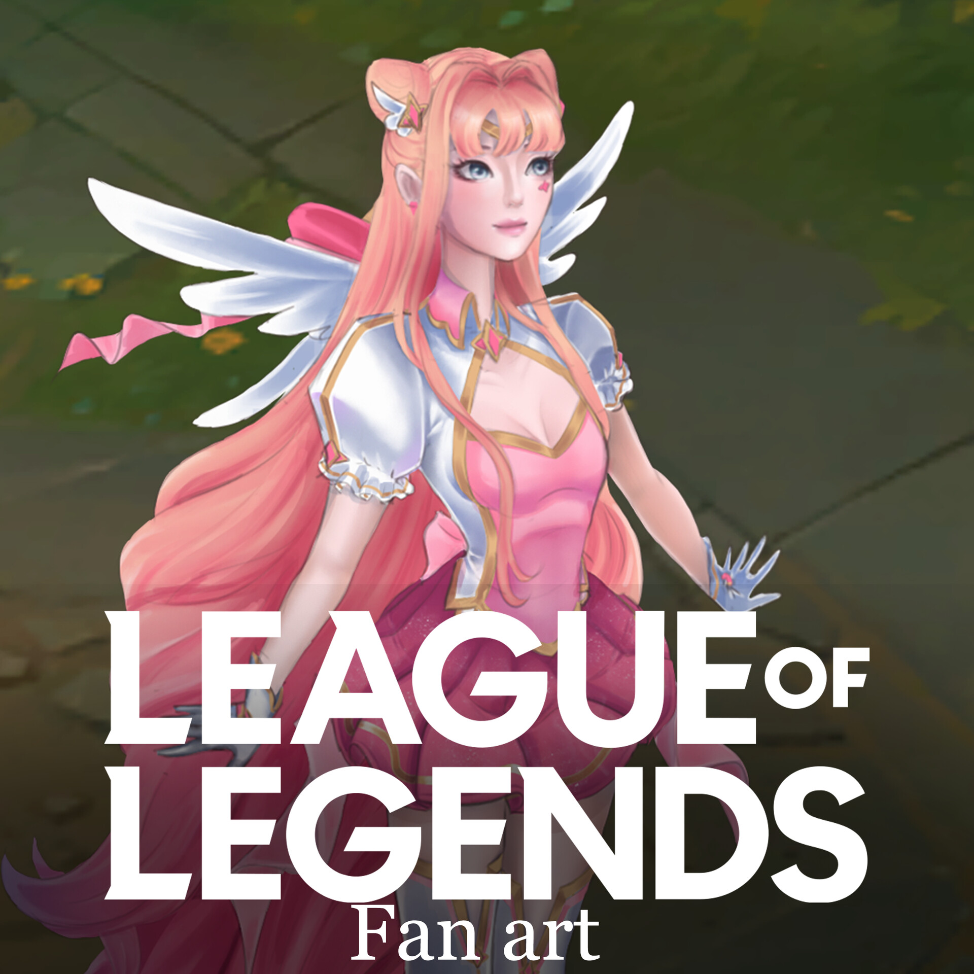 ArtStation Seraphine Star Guardian Fan skin Concept