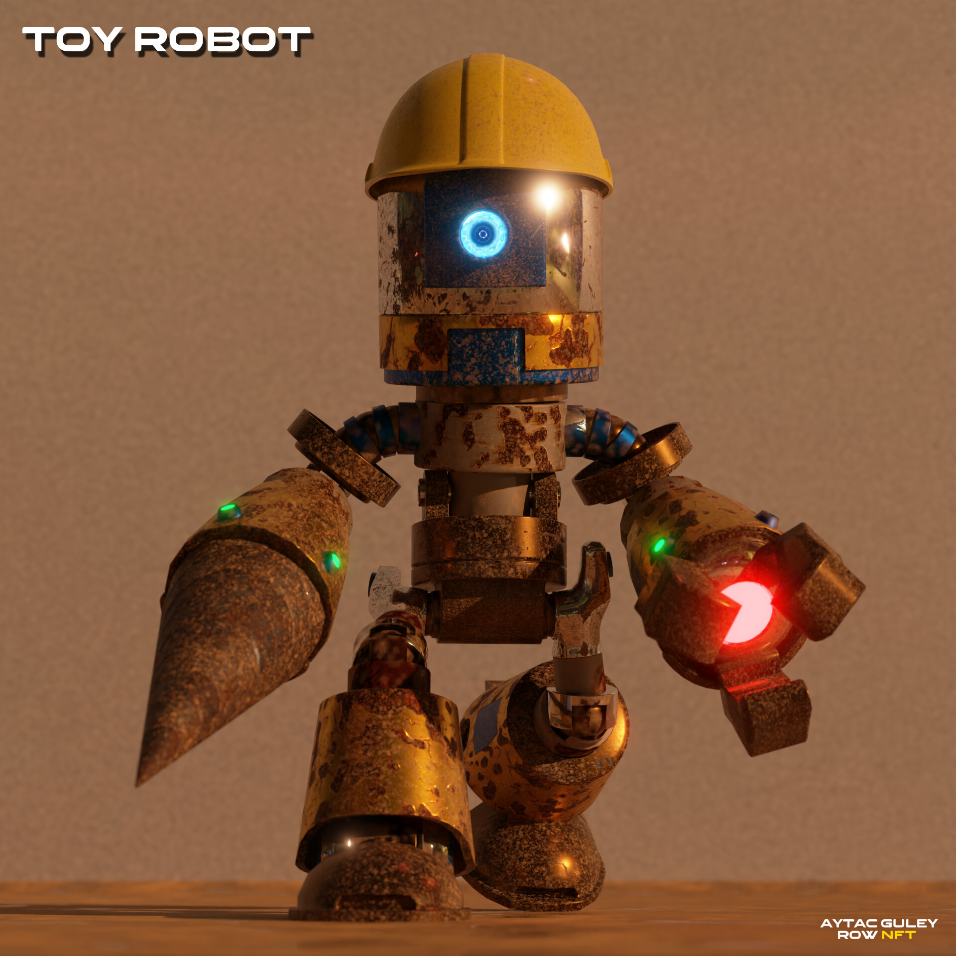 ArtStation Toy Robot 3D Model