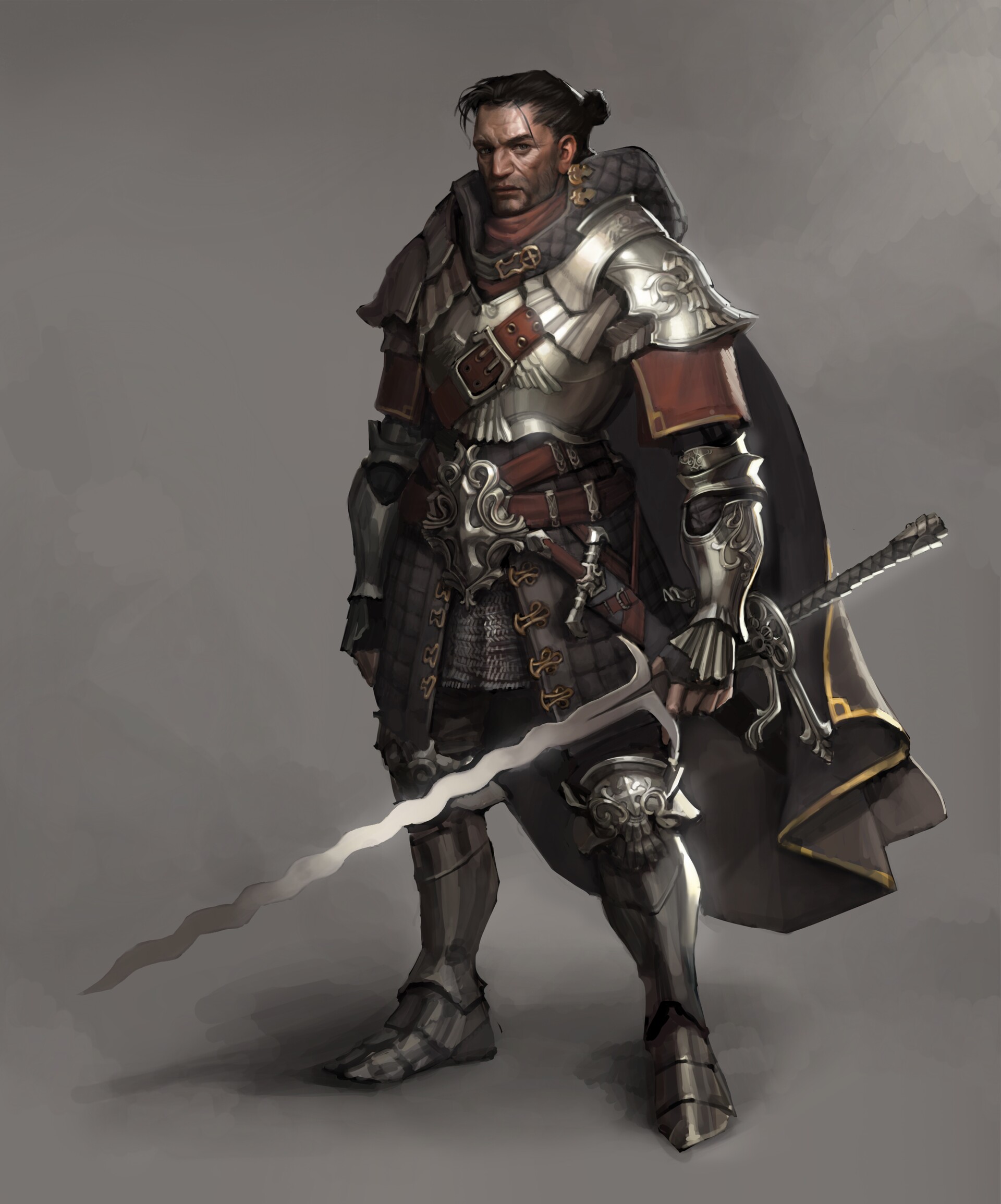 ArtStation - Long-Sword Medieval Warrior