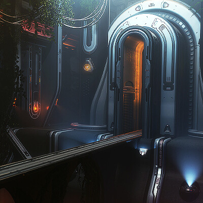 Sci-fi Trimsheet showcase