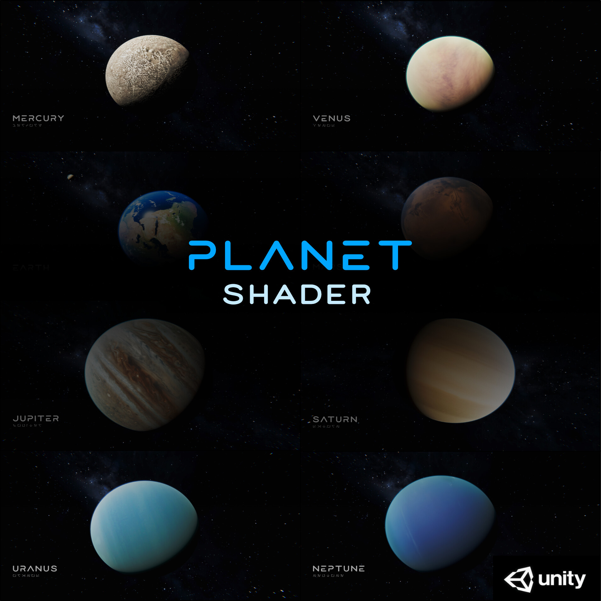ArtStation - Planet Shader with Unity HDRP