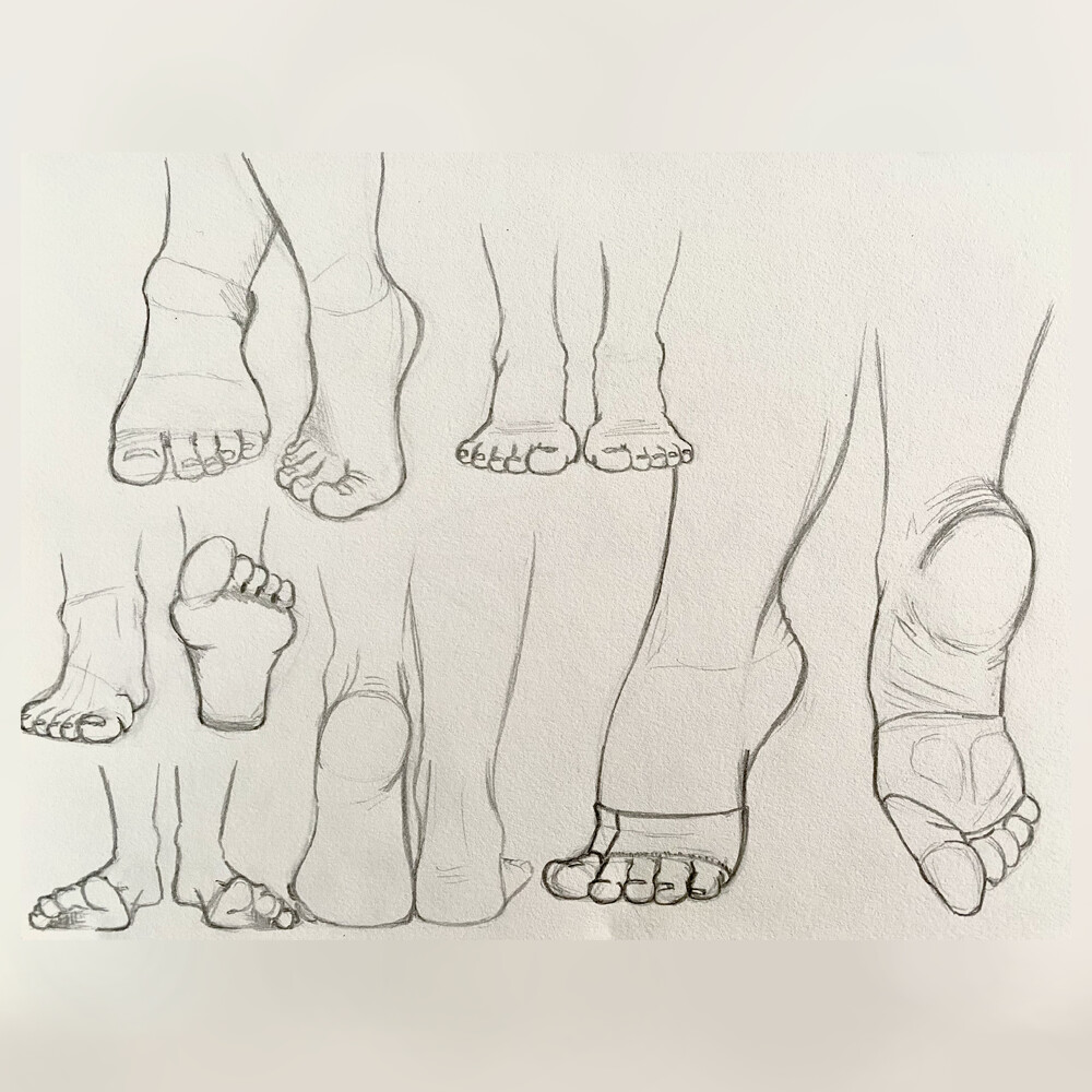 ArtStation - Feet Studies