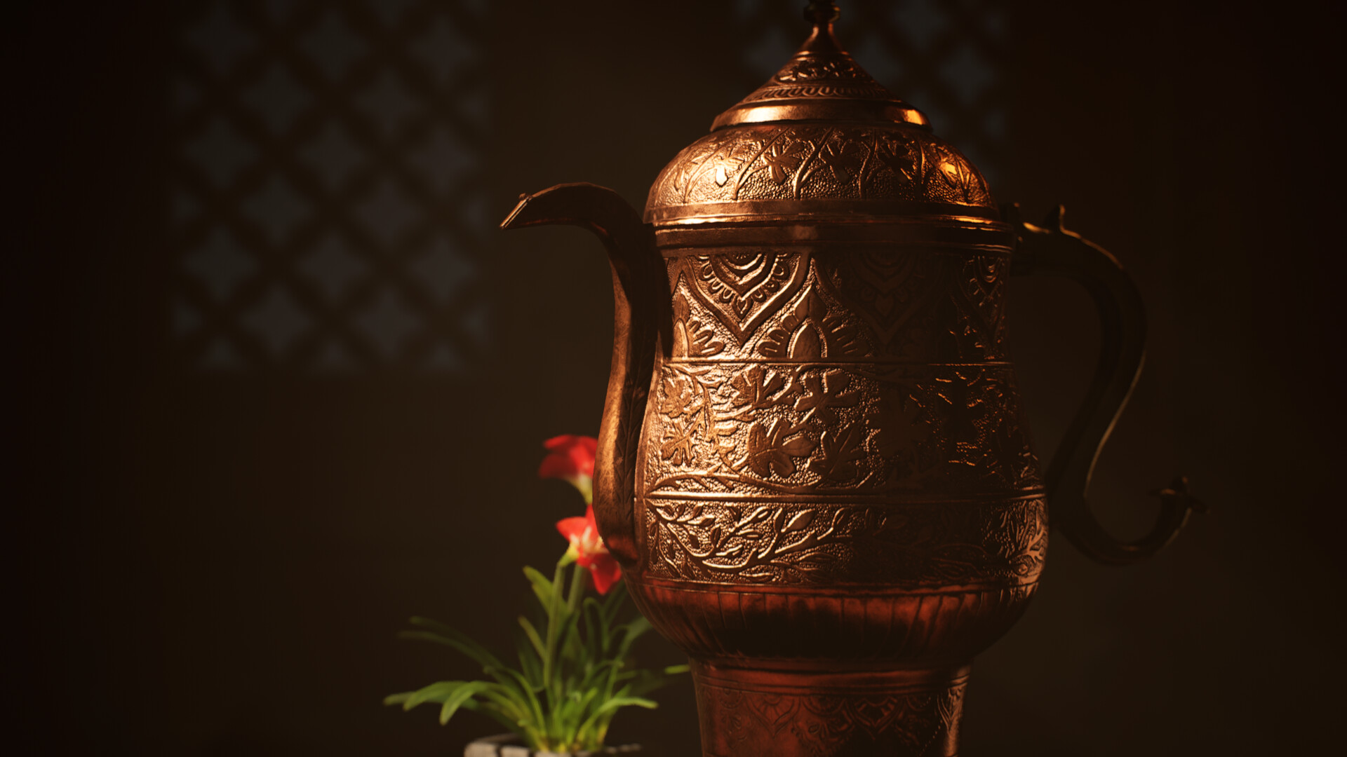 ArtStation - Indian Chai Tapri Teapot - Indian Chai Kettle