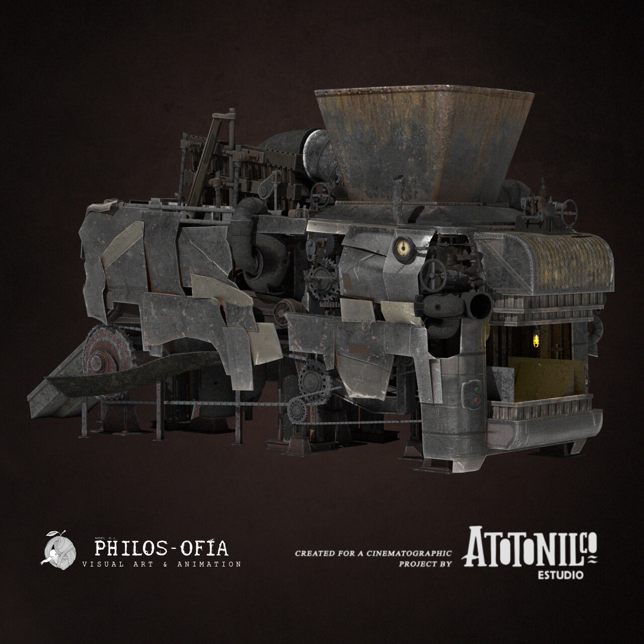 ArtStation Press Artwork from the Work in Progress film "HANTA"