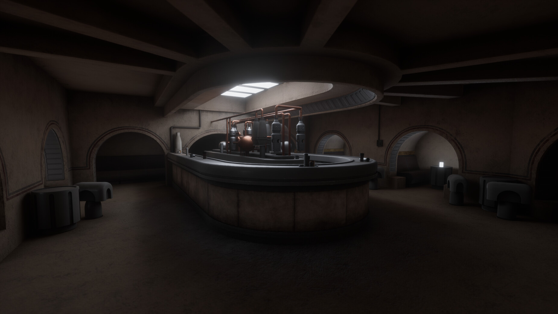 ArtStation - Cantina Bar STAR WARS - Film set