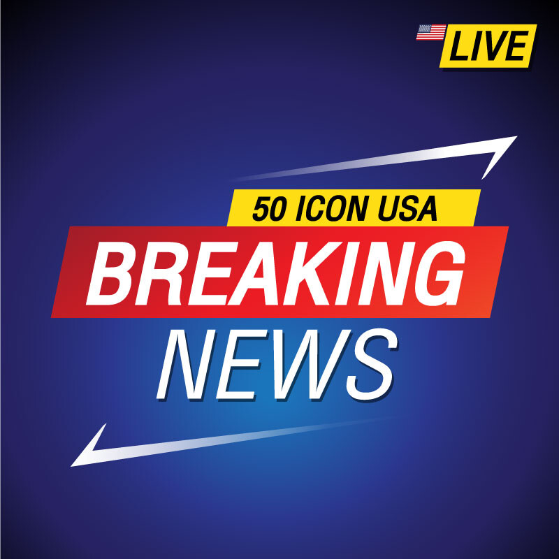 ArtStation - 50 ICON Breaking News United States of America with ...