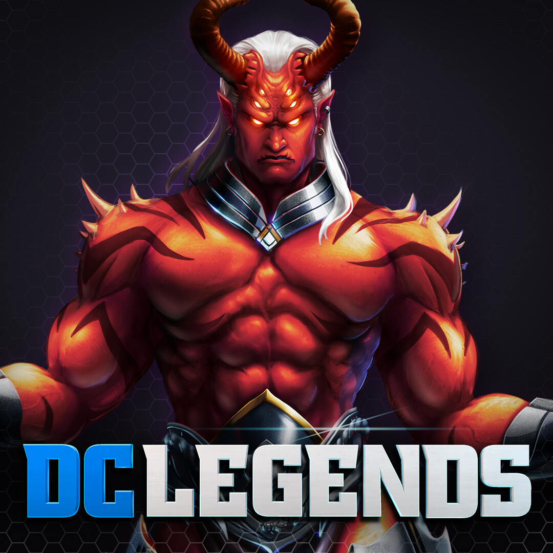 ArtStation DC Legends Trigon Character Concept