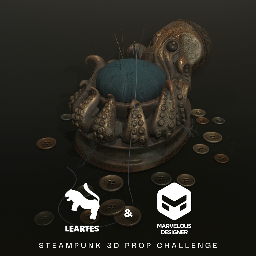 ArtStation Pincushion Octopus