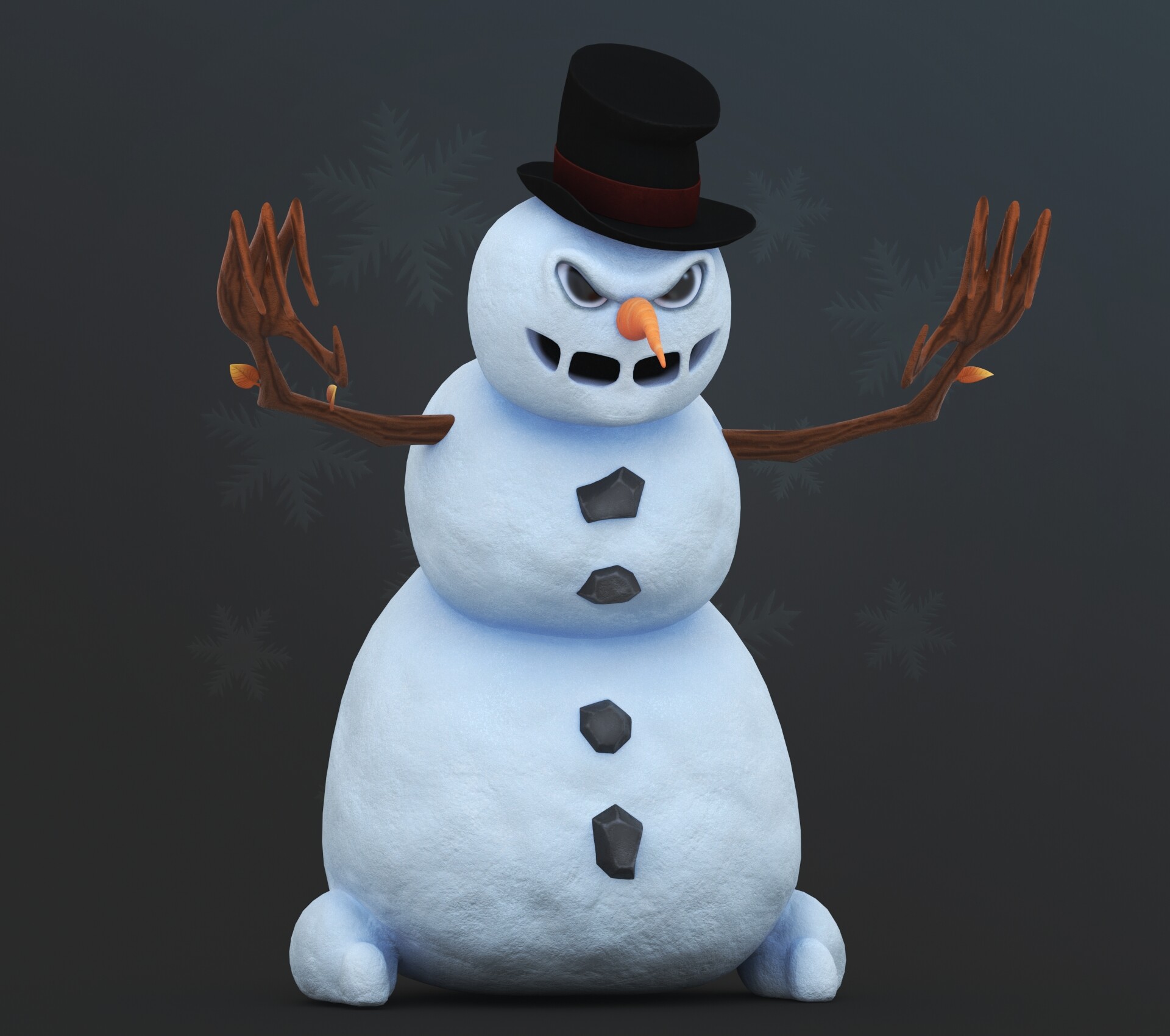 ArtStation - Snowman