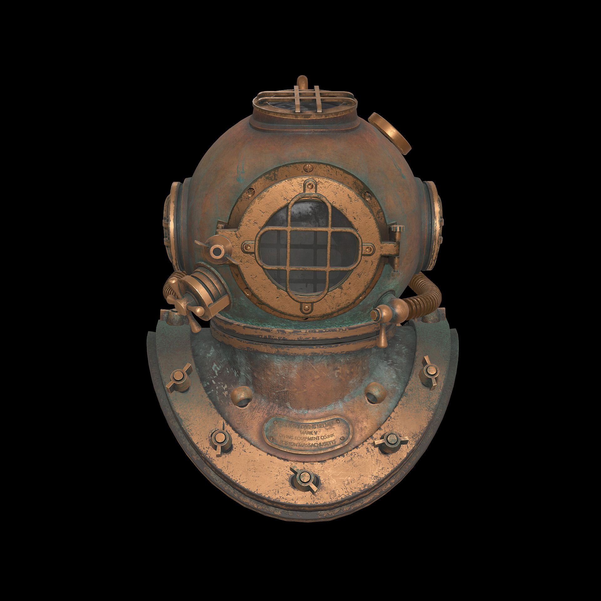 ArtStation Diving helmet