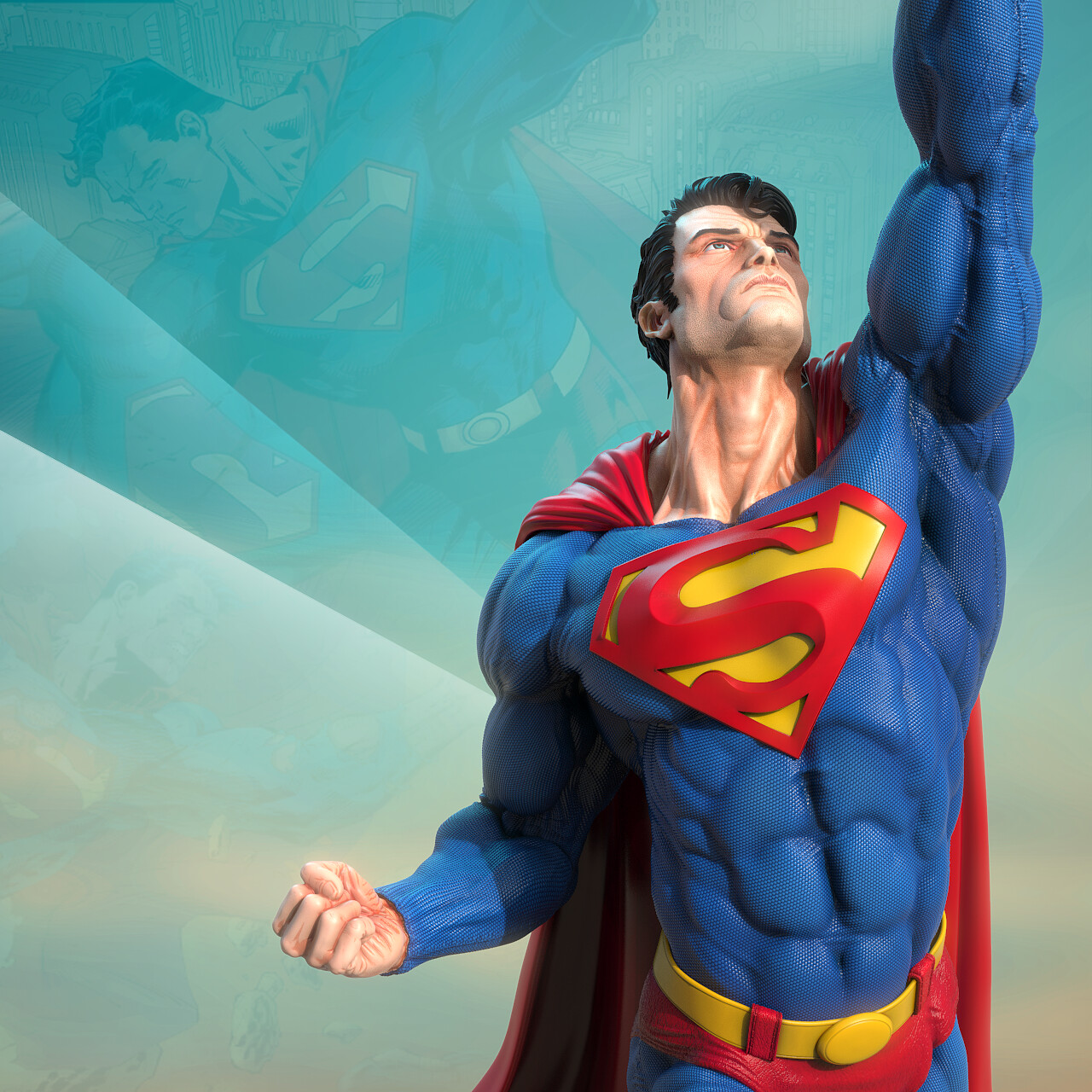 Superman 1:3 collectible statue