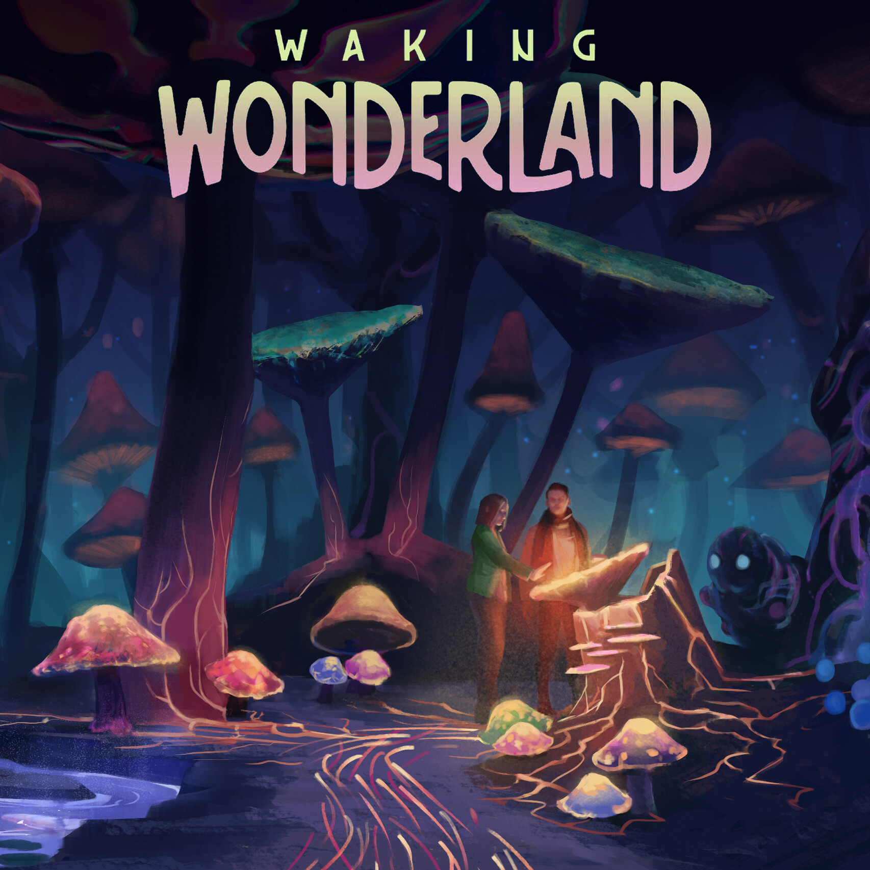 ArtStation - Waking Wonderland - Enchanted Forest Sequence