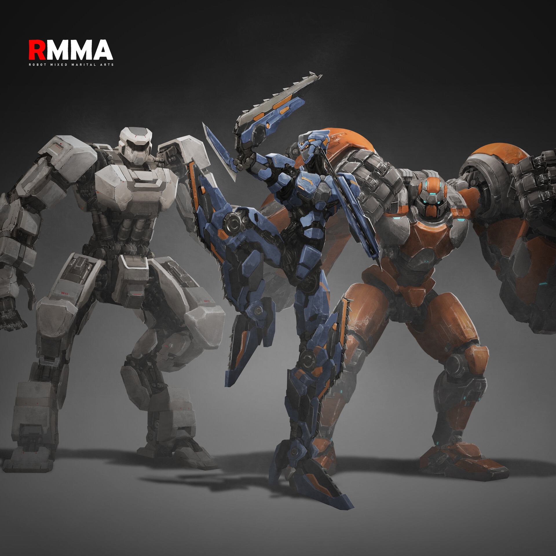 ArtStation Robot Mixed Martial Arts