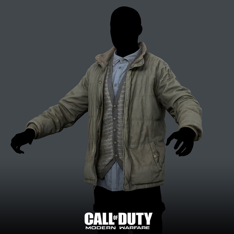 Call of Duty Modern Warfare - Clothing assets