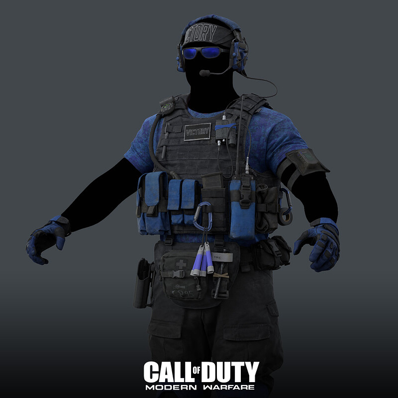 Call of Duty Modern Warfare - dday skin