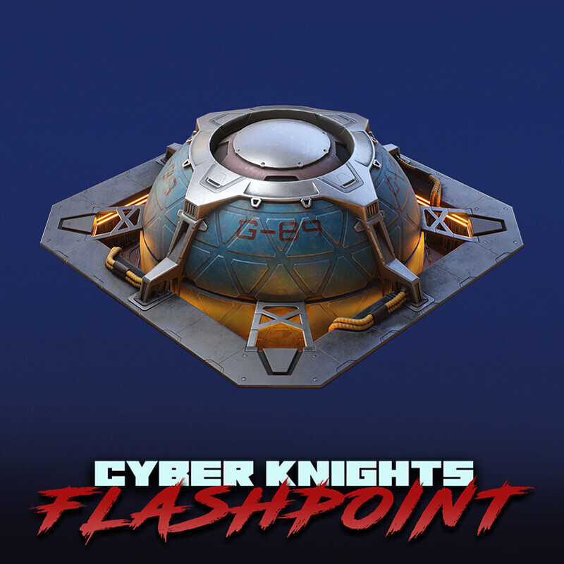 Cyber Knights: Flashpoint - Street Props