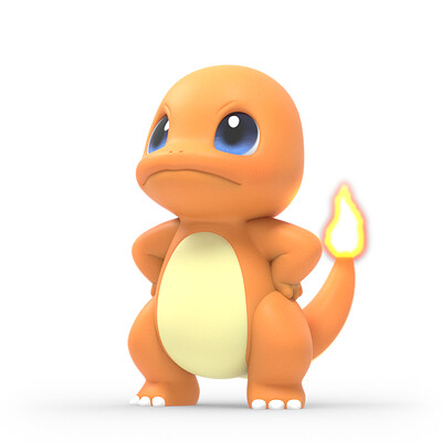 ArtStation - Pokemon Charmander - Sculpt