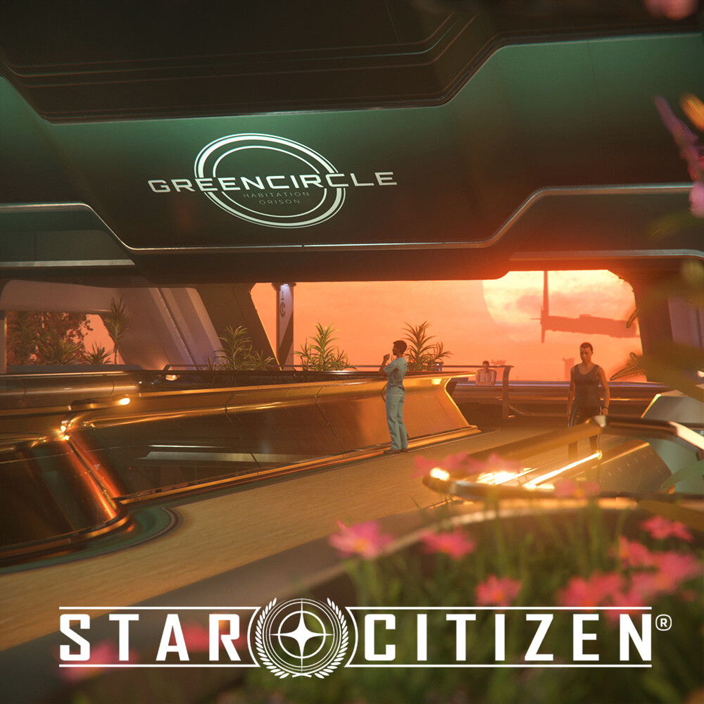 ArtStation - Star Citizen - Greencircle Habitation Orison