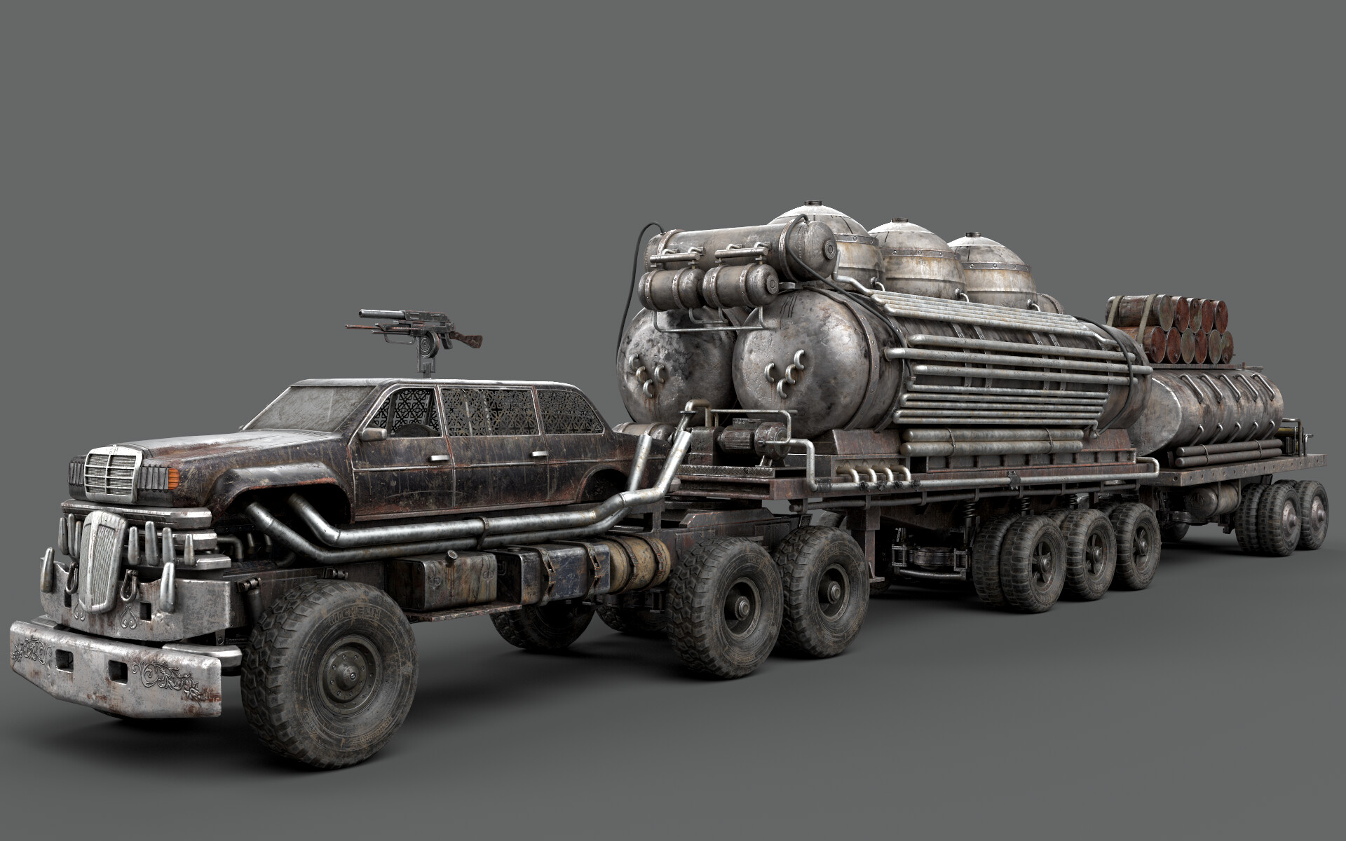 ArtStation The People Eater's Limousine Mad Max