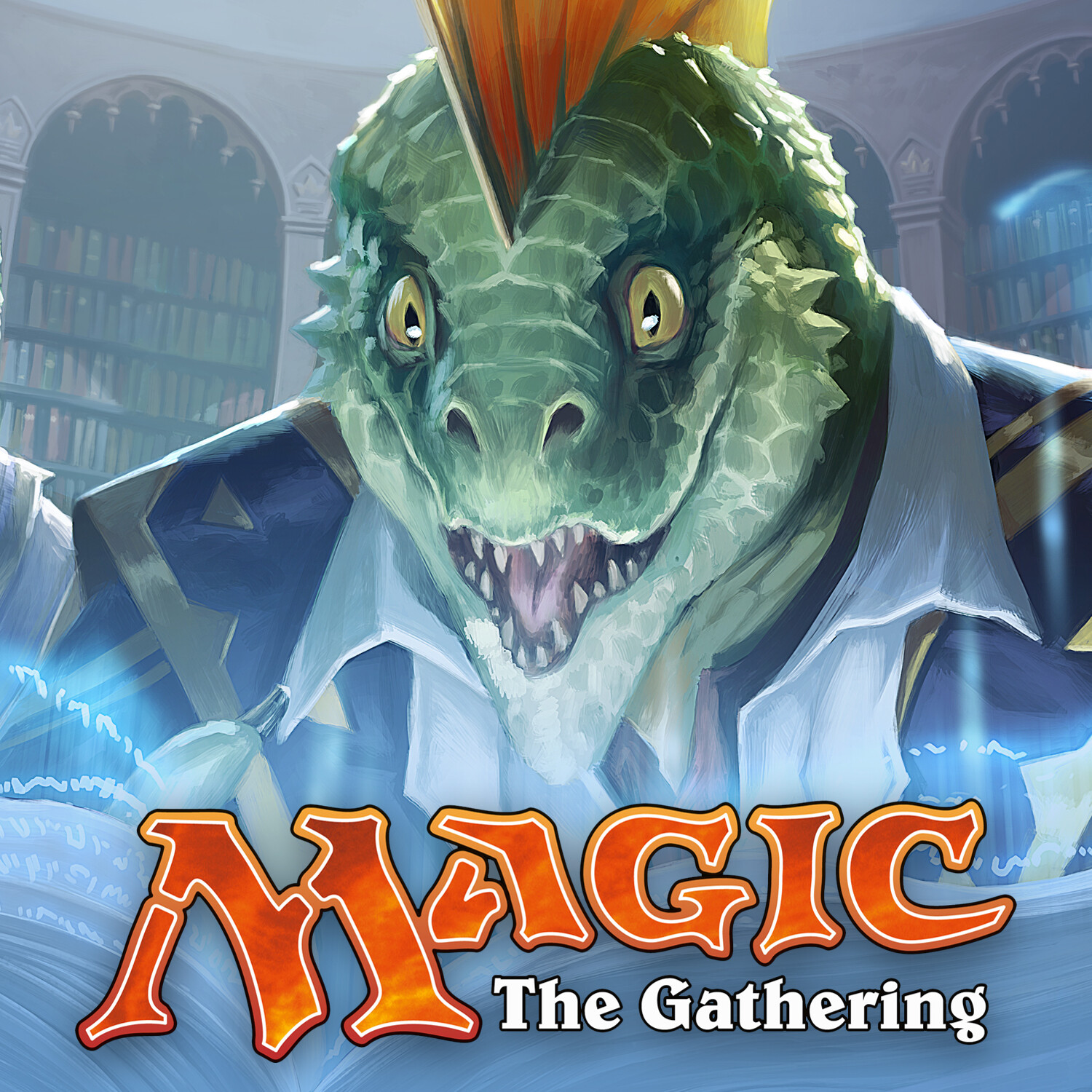 ArtStation - Lizardfolk Librarians - Magic the Gathering
