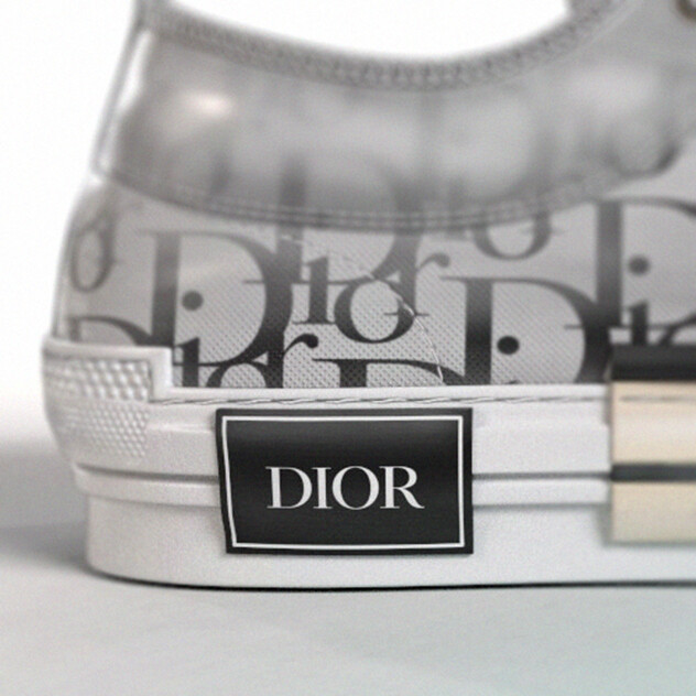 Giày Dior B23 High Dior Oblique White Black Best Quality Giá Cực Sốc