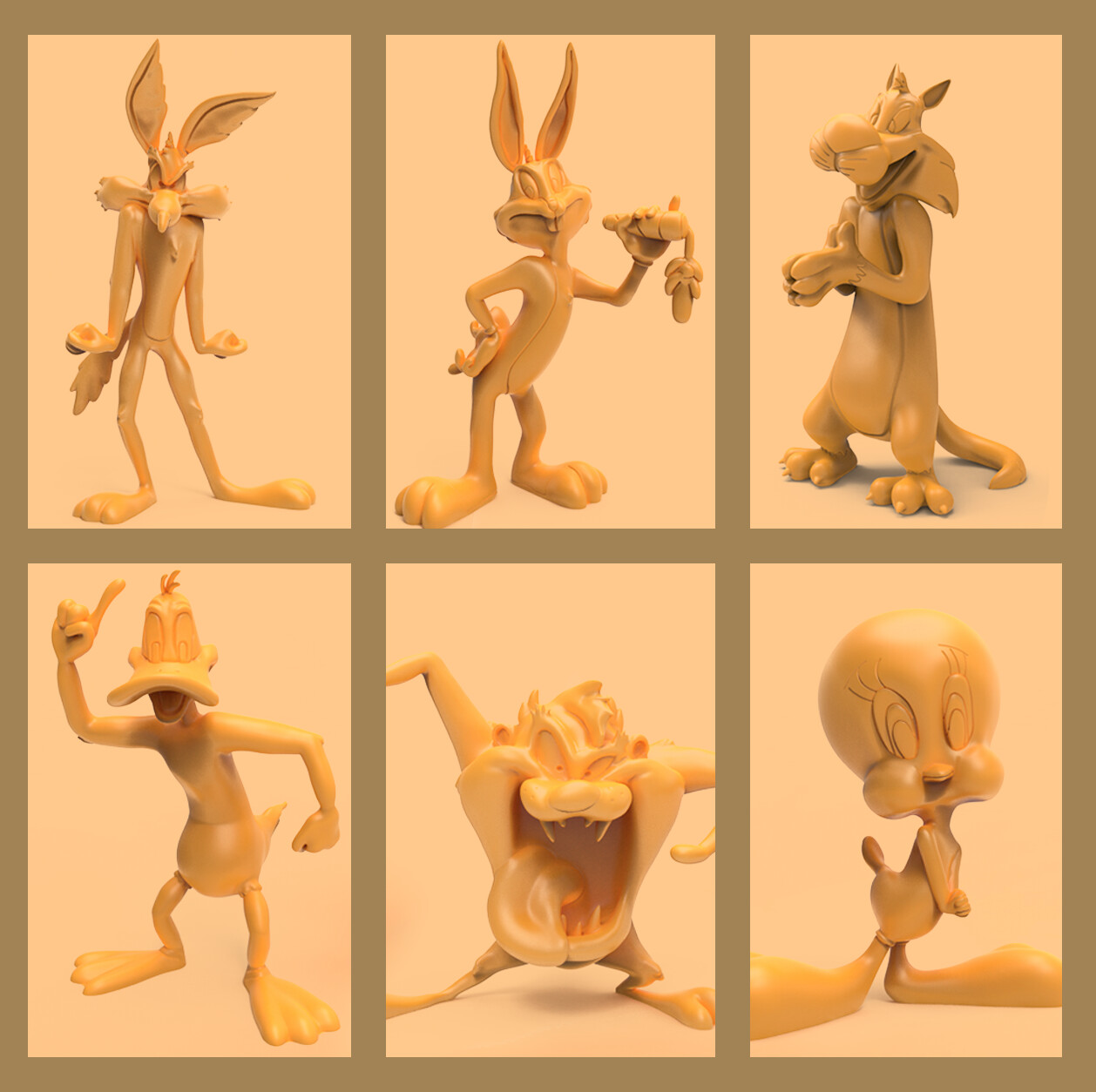 Looney tunes characters Commission