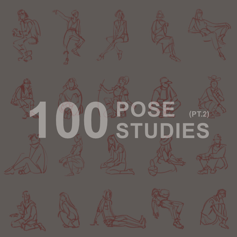 ArtStation - Winnie - Pose Studies