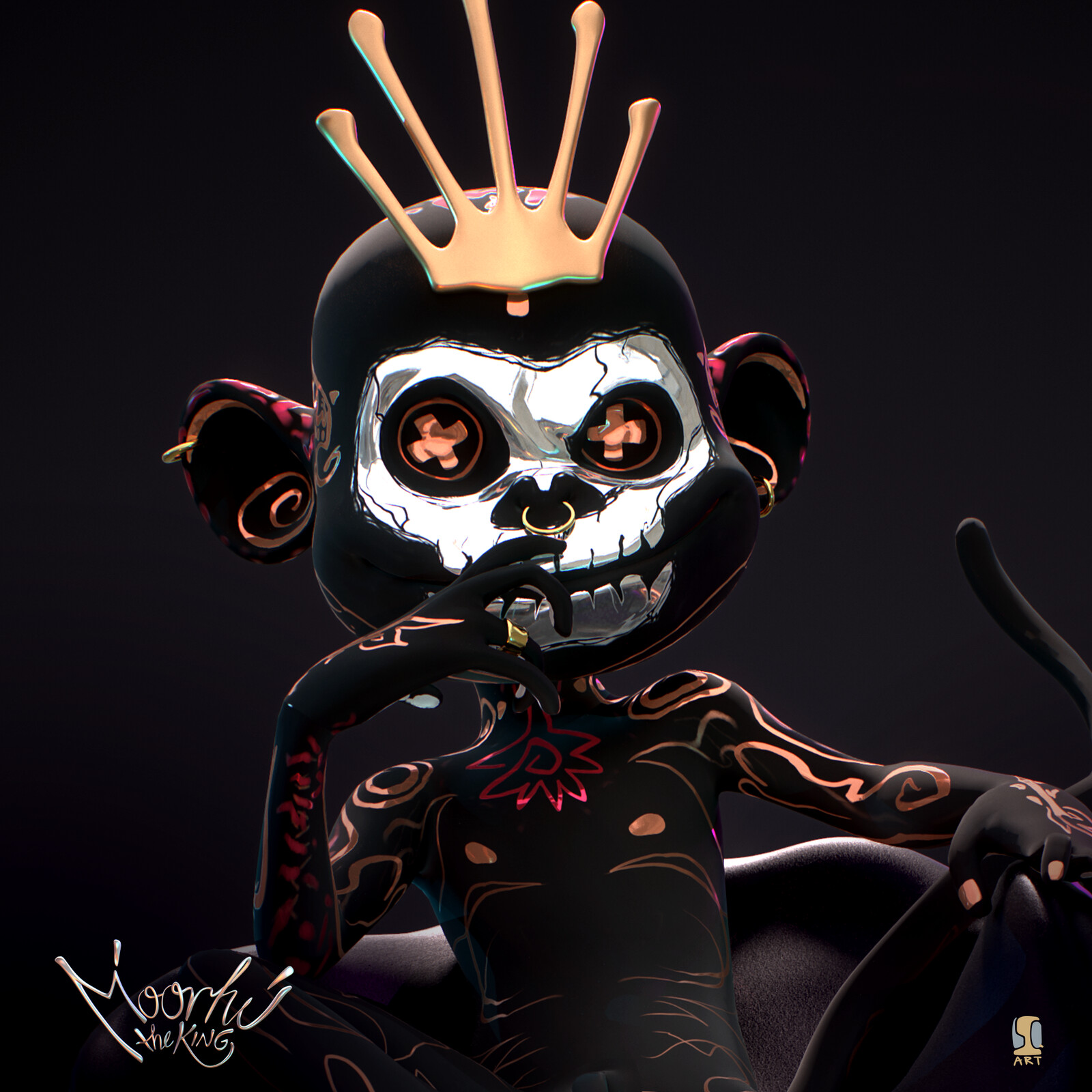 Moorhú the King