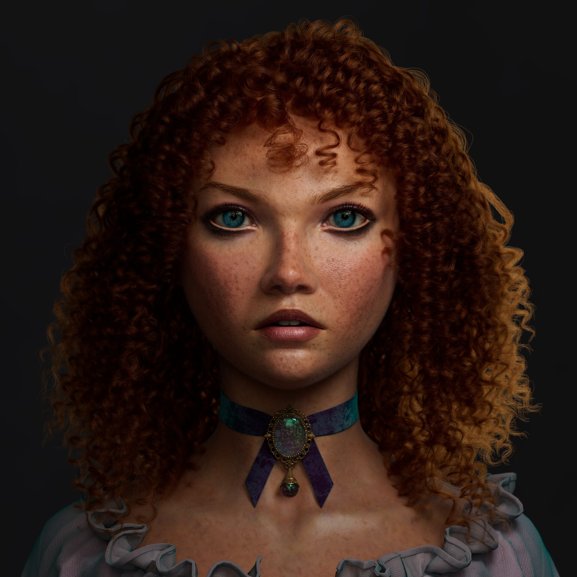 ArtStation Ginger Girl
