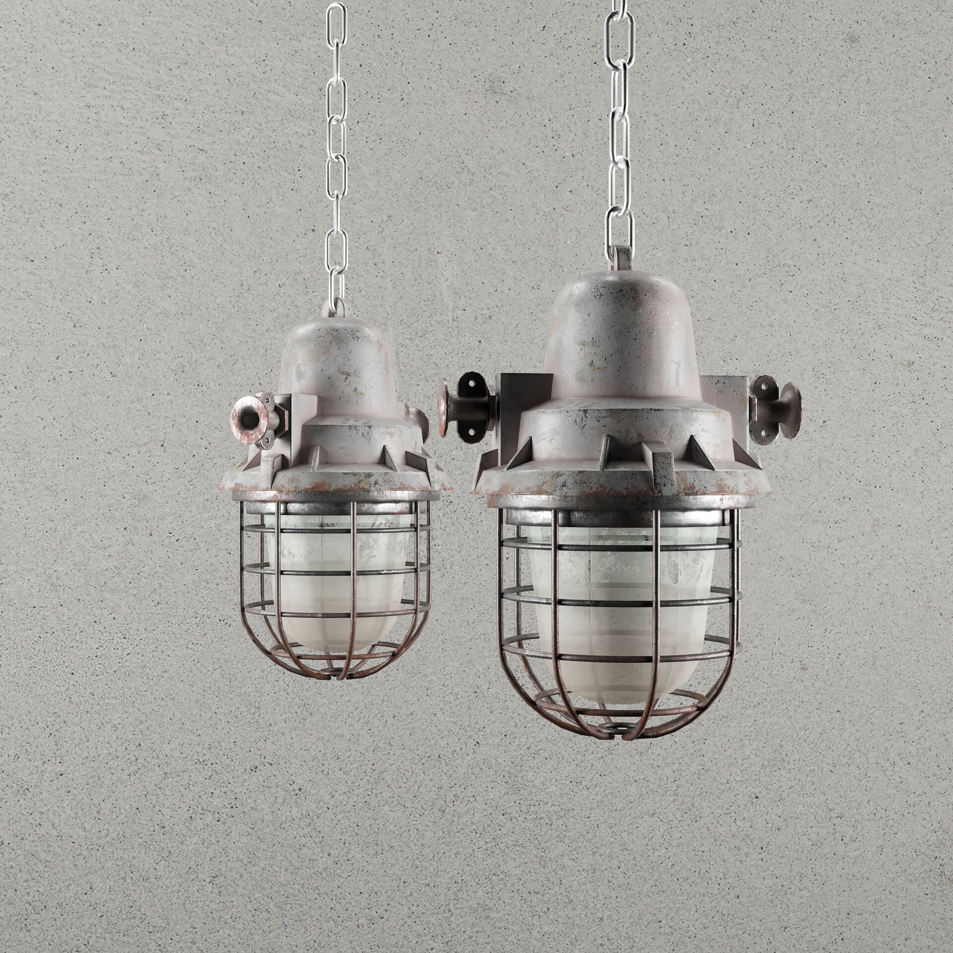 ArtStation Industrial lamp