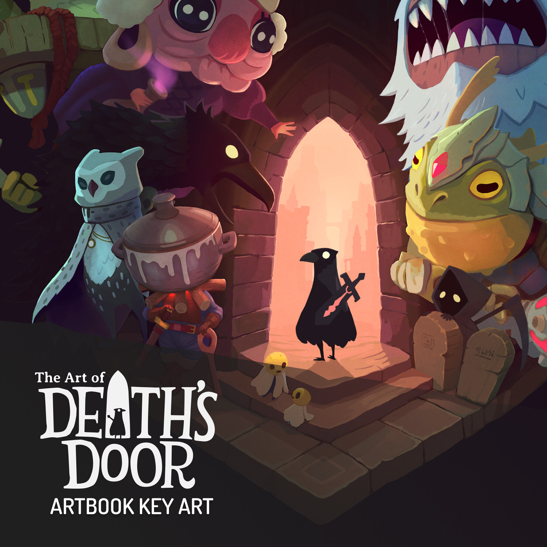 ArtStation - Death's Door Key Art and Logo