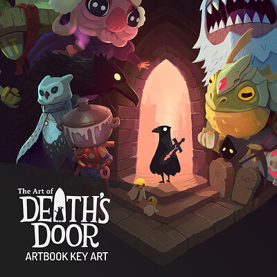 Death's Door Key Art and Logo