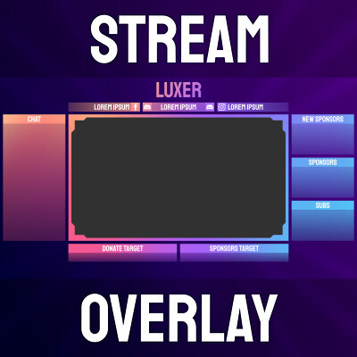 ArtStation - Gradient Stream Overlay